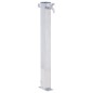 vidaXL Colonna d'Acqua da Giardino 80 cm Acciaio Inox Quadrato vidaXL Colonna d'Acqua da Giardino 80 cm Acciaio Inox Quadrato