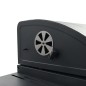 vidaXL Barbecue a Carbonella con Ripiano Inferiore Nero vidaXL Barbecue a Carbonella con Ripiano Inferiore Nero
