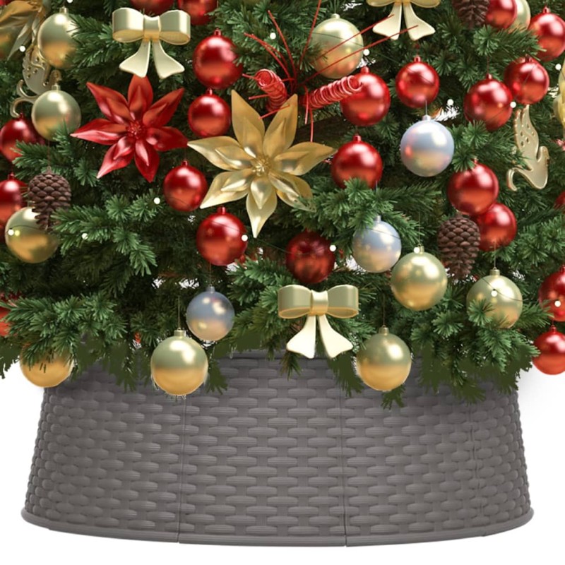 vidaXL Gonna per Albero di Natale Marrone Ø54x19,5 cm vidaXL Gonna per Albero di Natale Marrone Ø54x19,5 cm