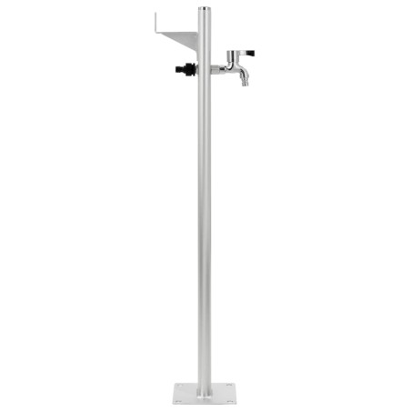 vidaXL Fontanella a Colonna da Giardino in Allumino 95 cm