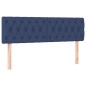 vidaXL Letto a Molle con Materasso e LED Blu 140x200 cm in Tessuto vidaXL Letto a Molle con Materasso e LED Blu 140x200 cm in Tessuto