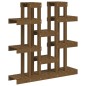 Supporto Piante Miele 104,5x25x109,5 cm Legno Massello di Pino Supporto Piante Miele 104,5x25x109,5 cm Legno Massello di Pino