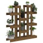 Supporto Piante Miele 104,5x25x109,5 cm Legno Massello di Pino Supporto Piante Miele 104,5x25x109,5 cm Legno Massello di Pino
