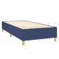 vidaXL Letto a Molle con Materasso e LED Blu 80x200 cm in Tessuto vidaXL Letto a Molle con Materasso e LED Blu 80x200 cm in Tessuto