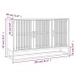 vidaXL Credenza 105x30x65 cm in Legno Multistrato vidaXL Credenza 105x30x65 cm in Legno Multistrato