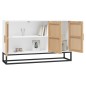 vidaXL Credenza Bianca 105x30x65 cm in Legno Multistrato vidaXL Credenza Bianca 105x30x65 cm in Legno Multistrato