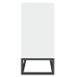 vidaXL Credenza Bianca 105x30x65 cm in Legno Multistrato vidaXL Credenza Bianca 105x30x65 cm in Legno Multistrato