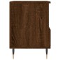 vidaXL Comodini 2pz Rovere Marrone 40x35x50 cm in Legno Multistrato vidaXL Comodini 2pz Rovere Marrone 40x35x50 cm in Legno Multistrato