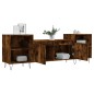 vidaXL Mobile TV Rovere Fumo 160x35x55 cm in Legno Multistrato vidaXL Mobile TV Rovere Fumo 160x35x55 cm in Legno Multistrato