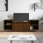 vidaXL Mobile TV Rovere Marrone 160x35x55 cm in Legno Multistrato vidaXL Mobile TV Rovere Marrone 160x35x55 cm in Legno Multistrato