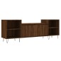vidaXL Mobile TV Rovere Marrone 160x35x55 cm in Legno Multistrato vidaXL Mobile TV Rovere Marrone 160x35x55 cm in Legno Multistrato