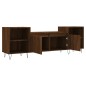 vidaXL Mobile TV Rovere Marrone 160x35x55 cm in Legno Multistrato vidaXL Mobile TV Rovere Marrone 160x35x55 cm in Legno Multistrato