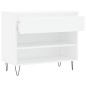 vidaXL Scarpiera Bianca 70x36x60 cm in Legno Multistrato vidaXL Scarpiera Bianca 70x36x60 cm in Legno Multistrato