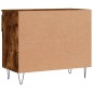 vidaXL Scarpiera Rovere Fumo 70x36x60 cm in Legno Multistrato vidaXL Scarpiera Rovere Fumo 70x36x60 cm in Legno Multistrato
