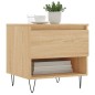 vidaXL Tavolino Rovere Sonoma 50x46x50 cm in Legno Multistrato vidaXL Tavolino Rovere Sonoma 50x46x50 cm in Legno Multistrato