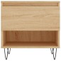 vidaXL Tavolino Rovere Sonoma 50x46x50 cm in Legno Multistrato vidaXL Tavolino Rovere Sonoma 50x46x50 cm in Legno Multistrato