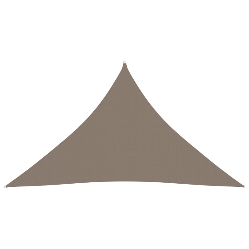 vidaXL Parasole a Vela Oxford Triangolare 2,5x2,5x3,5 m Grigio Talpa vidaXL Parasole a Vela Oxford Triangolare 2,5x2,5x3,5 m Grigio Talpa