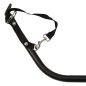 vidaXL Rimorchio da Bici da Carico Nero e Arancione 30 kg in Ferro vidaXL Rimorchio da Bici da Carico Nero e Arancione 30 kg in Ferro