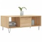 vidaXL Tavolino Salotto Rovere Sonoma 90x50x36,5 cm Legno Multistrato