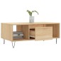 vidaXL Tavolino Salotto Rovere Sonoma 90x50x36,5 cm Legno Multistrato