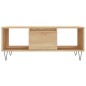 vidaXL Tavolino Salotto Rovere Sonoma 90x50x36,5 cm Legno Multistrato