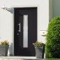 vidaXL Porta di Ingresso Antracite 98x190 cm vidaXL Porta di Ingresso Antracite 98x190 cm