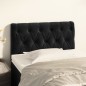 vidaXL Testiera Nera 80x7x78/88 cm in Velluto vidaXL Testiera Nera 80x7x78/88 cm in Velluto