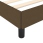 vidaXL Giroletto Grigio Marrone 100x200 cm in Tessuto vidaXL Giroletto Grigio Marrone 100x200 cm in Tessuto