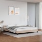 vidaXL Giroletto con Testiera Cappuccino 160x200 cm in Similpelle vidaXL Giroletto con Testiera Cappuccino 160x200 cm in Similpelle