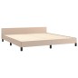 vidaXL Giroletto con Testiera Cappuccino 160x200 cm in Similpelle vidaXL Giroletto con Testiera Cappuccino 160x200 cm in Similpelle
