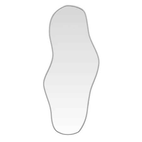 vidaXL Specchio da Parete Argento 70x30 cm