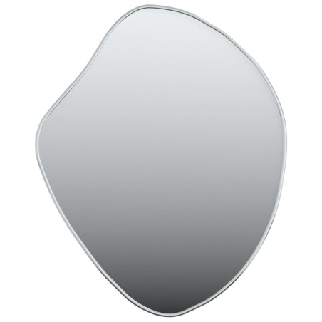 vidaXL Specchio da Parete Argento 50x40 cm