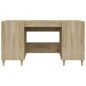 Scrivania Rovere Sonoma 140x50x75 cm in Legno Multistrato