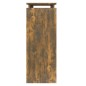 vidaXL Tavolino Consolle Rovere Fumo 80x30x80 cm in Legno Multistrato vidaXL Tavolino Consolle Rovere Fumo 80x30x80 cm in Legno Multistrato