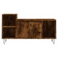 vidaXL Mobile TV Rovere Fumo 100x35x55 cm in Legno Multistrato vidaXL Mobile TV Rovere Fumo 100x35x55 cm in Legno Multistrato