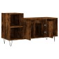 vidaXL Mobile TV Rovere Fumo 100x35x55 cm in Legno Multistrato vidaXL Mobile TV Rovere Fumo 100x35x55 cm in Legno Multistrato