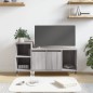vidaXL Mobile TV Grigio Sonoma 100x35x55 cm in Legno Multistrato vidaXL Mobile TV Grigio Sonoma 100x35x55 cm in Legno Multistrato
