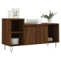 vidaXL Mobile TV Rovere Marrone 100x35x55 cm in Legno Multistrato vidaXL Mobile TV Rovere Marrone 100x35x55 cm in Legno Multistrato