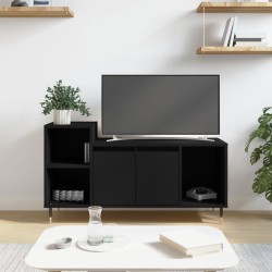 vidaXL Mobile Porta TV Nero 100x35x55 cm in Legno Multistrato