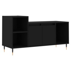 vidaXL Mobile Porta TV Nero 100x35x55 cm in Legno Multistrato