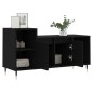 vidaXL Mobile Porta TV Nero 100x35x55 cm in Legno Multistrato vidaXL Mobile Porta TV Nero 100x35x55 cm in Legno Multistrato