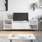 vidaXL Mobile Porta TV Bianco 160x35x55 cm in Legno Multistrato vidaXL Mobile Porta TV Bianco 160x35x55 cm in Legno Multistrato