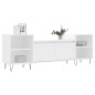 vidaXL Mobile Porta TV Bianco 160x35x55 cm in Legno Multistrato vidaXL Mobile Porta TV Bianco 160x35x55 cm in Legno Multistrato