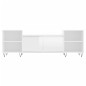 vidaXL Mobile Porta TV Bianco Lucido 160x35x55 cm in Legno Multistrato vidaXL Mobile Porta TV Bianco Lucido 160x35x55 cm in Legno Multistrato