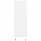 vidaXl Credenza Alta Bianca 60x36x110 cm in Legno Multistrato vidaXl Credenza Alta Bianca 60x36x110 cm in Legno Multistrato