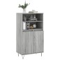 vidaXL Credenza Grigio Sonoma 60x36x110 cm in Legno Multistrato vidaXL Credenza Grigio Sonoma 60x36x110 cm in Legno Multistrato