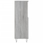 vidaXL Credenza Grigio Sonoma 60x36x110 cm in Legno Multistrato vidaXL Credenza Grigio Sonoma 60x36x110 cm in Legno Multistrato