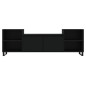 vidaXL Mobile Porta TV Nero 160x35x55 cm in Legno Multistrato vidaXL Mobile Porta TV Nero 160x35x55 cm in Legno Multistrato