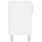 vidaXL Scarpiera Bianco Lucido 70x36x60 cm in Legno Multistrato vidaXL Scarpiera Bianco Lucido 70x36x60 cm in Legno Multistrato