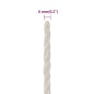 Corda da Lavoro Bianca 6 mm 25 m in Polipropilene